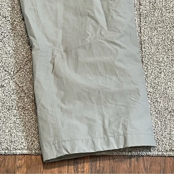 Stearns Rain Pants Mens Large Gray Dry Wear Solid Cargo Pockets Lined Drawstring - Picture 8 of 11